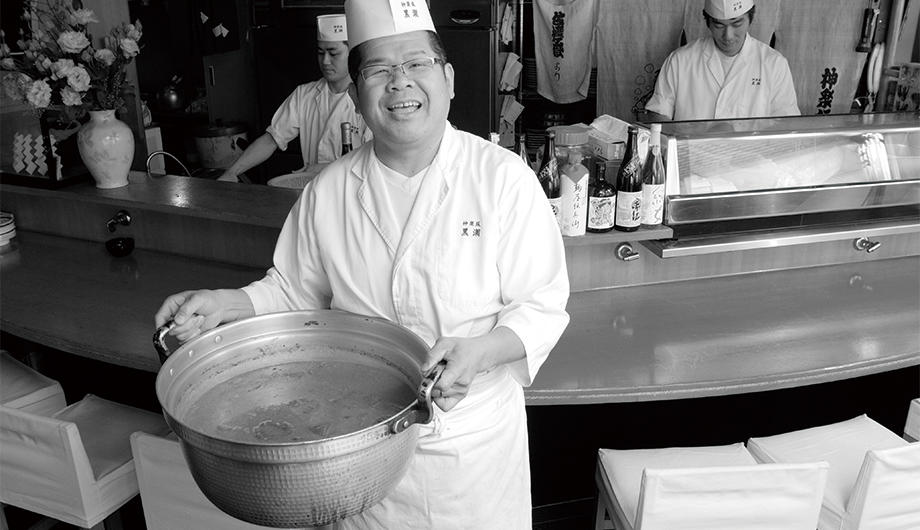 ちゃんこ 黒潮 店主 後藤健二郎（元・琴黒潮）