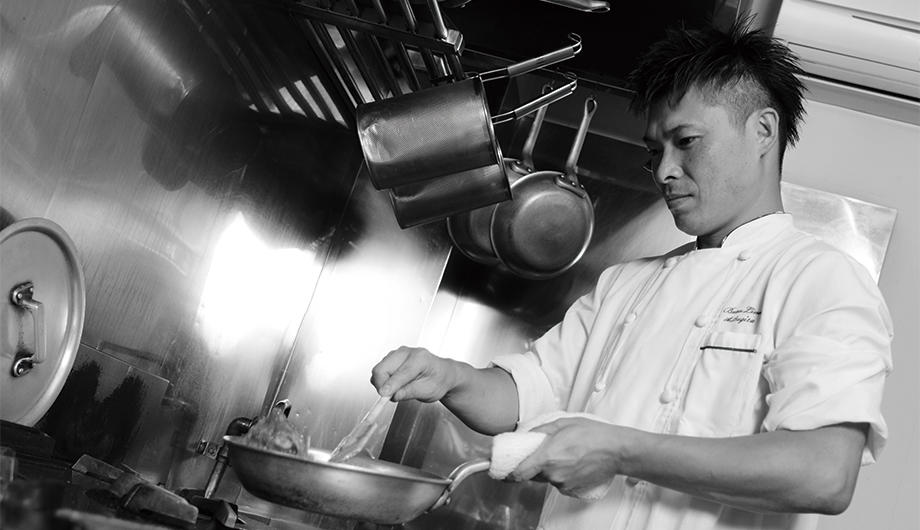 Cucina Italiana Buon Lino オーナーシェフ　杉田 充史さん