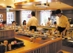元禄産業株式会社 「元祖 廻る元禄寿司」本店・千日前店・心斎橋店・梅田店・天六店・野田店・高槻店・尼崎店・道頓堀店 求人 