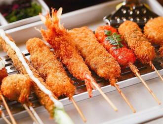 「串かつ料理 活」「串まる」「かつ庵」「マルバーグ」／津田産業株式会社 求人