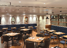 「レストラン キハチ」「キハチ カフェ」／アイビーカンパニー株式会社 求人 2025年3月にリニューアルオープンした「キハチ カフェ 福屋八丁堀本店」の内装です！