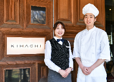 「レストラン キハチ」「キハチ カフェ」／アイビーカンパニー株式会社 求人 人に喜んでもらうことが好きな方や、「おいしさ」を広めることに興味がある方、大歓迎です！