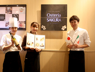 ITALIAN DINING Osteria SAKURA(株式会社クラージュ) 求人