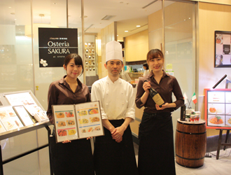 ITALIAN DINING Osteria SAKURA(株式会社クラージュ) 求人