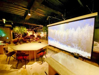 棲家アーキテクチャカフェ（SUMIKA ARCHTECTURE CAFE） 求人 設計・デザインに関わるグループならではの店内デザイン。他にはないコンセプトのお店です。