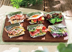 全国ご当地グルメコート大宮横丁／エキュート大宮内 求人 ワンハンドテイクアウトメニュー「おにぎりサンド」は既に通勤客に大人気！あなたの考えたメニューが大ヒットするかも⁉