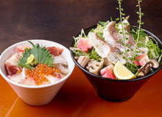 「恵比寿 魚竹」「Deli take」「季節の丼ぶりとにゅうめん専門店 MAHOROBA」 求人 熟練の技術を持つベテランの方も積極的に採用します。