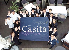 「青山食堂」「Casita」他 ／ Sunny Table Ltd. 求人 Casita全店でも随時募集中！ウエディングを行う店舗もあり、特別な日の貴重なおもてなしを経験することができます◎
