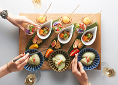 株式会社ブロスダイニング（株式会社ノバレーゼ） 求人 『SHARI THE TOKYO SUSHI BAR』では、四季折々の食材を使い、視覚でも楽しめる創作和食を提供。
