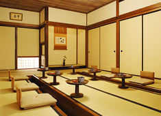 招福楼 東京店 求人 落ち着いた雰囲気の和室【十方の間】。和室のみならず、洋室や椅子テーブル、カウンターなど様々なシーンを演出します。