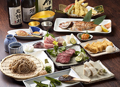 株式会社ピューターズ 求人 ▲松玄は蕎麦に加え、季節の和食や豊富なお酒を楽しめるオリジナル業態のお店です。