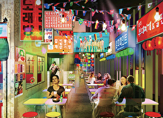 新規OPENプロジェクト、他／株式会社 浜倉的商店製作所 求人 10／20、渋谷駅前にGRAND OPENする「まるごと一棟 日韓食市」！日本全国ローカルグルメと焼肉、韓国料理！