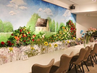株式会社バンクリ／SUMIKA ARCHTECTURE CAFE、FLOWER WALL MONE 求人 モネは生花が飾られたアートダイニング＆バーです。他にはないコンセプトのお店をこれからも生み出していきます！