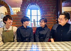 イル キャンティ他/株式会社エスエー・エーエス 求人 スタッフのコミュニケーションがとれていて、いつ何時でもわからないことを聞ける環境は高い定着率に繋がっています！
