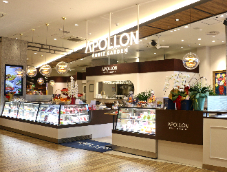 「APOLLON FRUIT GARDEN」「果実園リーベル 新越谷VARIE店」／アポロホールディング 株式会社 求人 「APOLLON FRUIT GARDEN」ではイートインの他、テイクアウトでズコット等も販売しています。