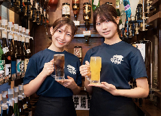 「沼津港サンパチ酒場」「沼津港 海将」「沼津港 海将 zero」／株式会社 海将 求人 完全飲み放題のセルフドリンクバーは、圧巻の品揃え100種類！飽きのこないラインナップは大好評。
