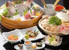 割烹 吉葉（よしば）／大辰魚類株式会社 求人 築地から直送された厳選食材で調理した料理。