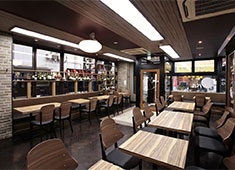 ステーキ屋暖手／株式会社J・ART 求人 広々とした店内は働きやすさも抜群！