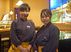 割烹 吉葉（よしば）／大辰魚類株式会社 求人 ホールスタッフは、全体の状況を把握しながら、臨機応変に対応できる方を歓迎。