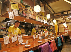 恵比寿 きいもん  求人 毎日、富山から直送される“いい食材”にふれることができます！いい食材に囲まれて成長しましょう！