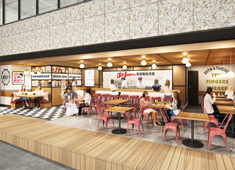 「Ten Fingers BURGER」「GRANNY SMITH APPLE PIE & COFFEE（グラニースミス）」etc.／株式会社ファンゴー 求人 【新店舗イメージ】新商業施設1Fにオープン！ディナー営業はありますが、終電を超える勤務はありません。
