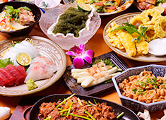SERVE CORPORATION／「島たいむ がんじゅう」「遊食家 ゆがふ」、他 求人 ▲日常的にご利用いただける価格帯ながらも、美味しさと驚きを提供していきましょう！