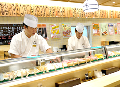 「寿司・和食 魚がし日本一 」「和食 青ゆず寅」「青柚子」／株式会社にっぱん 求人 市場からの直接仕入による圧倒的な商品力で、楽しく、無理なく働ける、しっかり休める充実の環境や好条件を実現しています