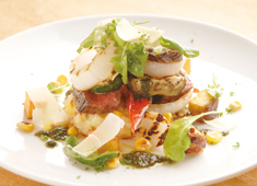 CUCINA IL TETTO／クッチーナ イル テット 求人 ★和牛と季節野菜のグリル トウモロコシのリゾッテ添え。イタリアン経験者はもちろん未経験者もやりがいあるお店ですよ！