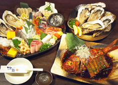 海蔵（うみくら） 求人 「豪快」という言葉が、まさにピッタリの料理の数々！！