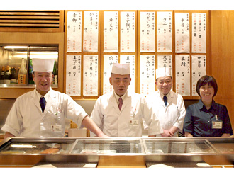 すし京辰 恵比寿店／アークヒルズ店／東京駅八重洲口店／成田空港第一ターミナル店、他 求人