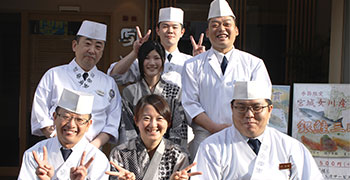 株式会社寿司田／「すし 乾山」「すし 古径」「鮨処 写楽」、他 求人