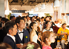 café STUDIO（カフェ ステュディオ） 求人 結婚式の2次会でのご利用も多くあり、様々な事が経験できる環境です。