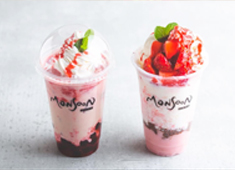 MONSOON CAFE／ 株式会社グローバルダイニング【東証二部上場】 求人 最近ではデザートの企画や商品開発も活発に行い、メディアにも取り上げられています。
