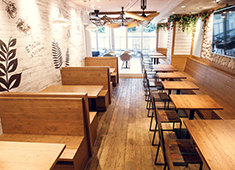 MOG・MOG カフェ・レストラン事業部 求人 理想のカフェづくりにはこれ以上ない環境です。