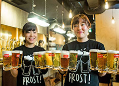 SCHMATZ（シュマッツ）／カイザーキッチン株式会社 求人 種類豊富なビールと料理！一緒にドイツ文化と共に料理・ビールのおいしさを広めていきましょう。