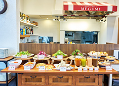 BOULANGERIE Cafe Ruban（リュバン）、RESTAURANT MEGUMI（メグミ）／株式会社フローラ企画 求人 地元の素材を活かしたイタリアンを提供！地元の良い食材を発信していきましょう。
