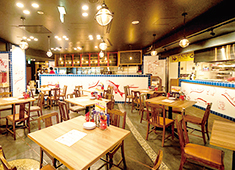 株式会社 サイプレス 求人 ▲ジャクソンステーキ＆グリル（汐留）の店内