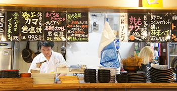 小さな魚がし 野口鮮魚店／築地 大宮商店 求人