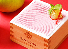 株式会社ジュンヒューマンクリエイティブ 求人 SALON GINZA SABOU@銀座
季節ごとに替わる、枡を使った茶房パフェは人気商品。