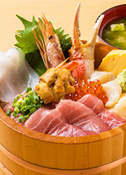 株式会社 Mevius Food Navigation／「魚がし料理 粋のや」「築地 海鮮丼 大江戸」 求人
