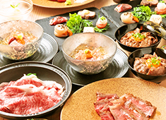 プライムミート株式会社 ※飲食事業部 求人 高品質なお肉をお手頃な価格で提供できるのは、大手食肉卸の直営店ならでは。信州野菜にもこだわっているんです。