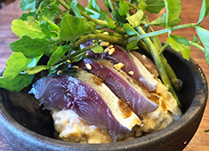 大衆酒場レインカラー（Rain Color） 求人 アイデアが盛りだくさんの料理が多数！メニュー考案もみんなでおこなうので、料理をしっかり楽しめます！