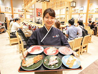 回し寿司 活／株式会社 活美登利 求人