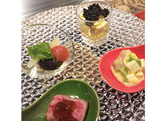 会員制 鉄板焼 心和心／furuni Co.,Ltd.（株式会社フルニ） 求人 <前菜の一例>
最高の食材を使い、一つひとつ質の高い逸品を提供していきます。