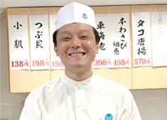 すしと天ぷら とろ一 御徒町本店／魚家 株式会社 求人 面接は店長の福綱が担当させて頂きます！入社前に不安な事など、遠慮なくご質問下さい。お答えします！