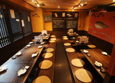 魚とおかず 満津喜商店 求人 神保町「海蔵」の店内写真です。面接は海蔵の店舗にて行います。海蔵も同時募集しています！
