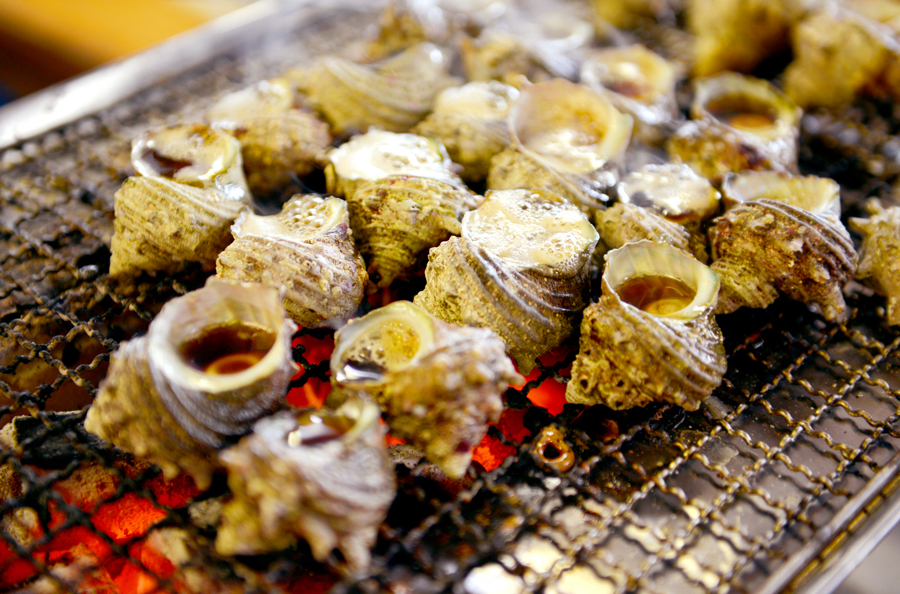 玄界灘でとれた新鮮海鮮を味わう波戸岬！佐賀名物「サザエのつぼ焼き
