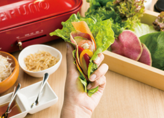 【シュラスコ専門店 和シュラ】【野菜で包む専門店 ベジップ WORLD BBQ 仙台店】／株式会社ダイニングアクト 求人 ヘルシーな料理も多く、女性のお客様からも多くの支持を得ています！